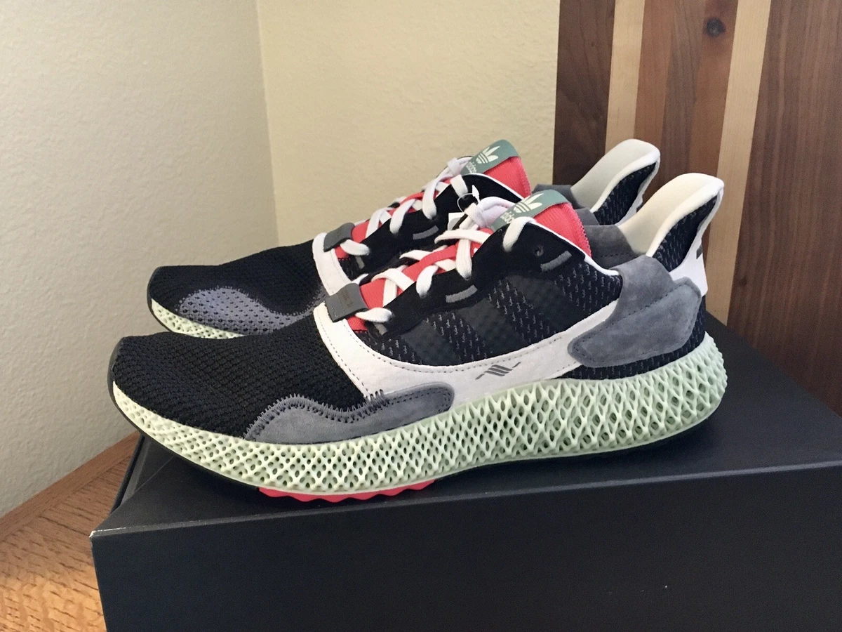NEW DS Adidas ZX 4000 4D Futurecraft Black Onix BD7931 Size 11