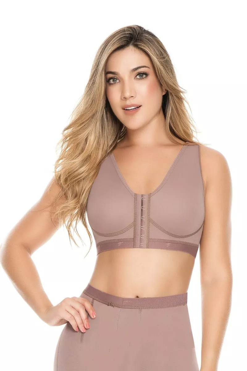 Fajas Colombianas Women's Post Surgery Front Closure Brassiere