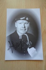 Harpo Autogramm signed 10x15 cm Postkarte s/w
