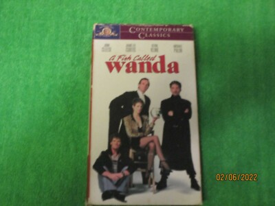 VHS - A FISH CALLED WANDA (1988, Jamie Lee Curtis)