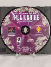 Who Wants to Be a Millionaire: 2nd Edition (Sony PlayStation 1, 2000) PS1 PSOne