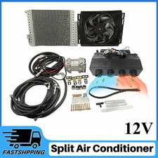 DC 12V Cool&Heat Underdash Electric Air Conditioner Universal Auto Car A/C Kit