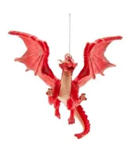 Dungeons and Dragons NEW * Red Dragon Ornament * Christmas Kurt S Adler