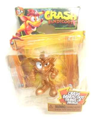 Jakks **CRASH BANDICOOT THUMBS UP BRONZE** NEW in BOX | eBay