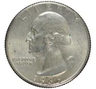 1939 Washington Quarter ~ High AU
