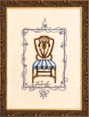  COMPLETE XSTITCH MAT'LS ''FEDERAL NC180'' Sitting Pretty Collect. by Nora Corbett