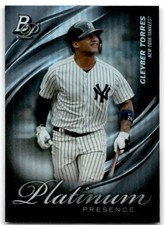 2019 BOWMAN PLATINUM PRESENCE GLEYBER TORRES NEW YORK YANKEES #PP-8