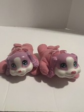 PUPPY Surprise Puppies Replacement VINTAGE Lot Of 2 Girls Dark Pink