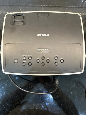 Vintage Infocus IN24 DLP Projector 800x600 1700 Lumens Pre-Owned Needs Repaired