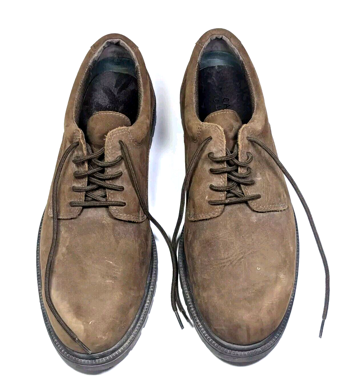 SAOLA Scarpe eleganti Cambridge Classics uomo 12 M Noah Oxford marrone ecopelle stringate