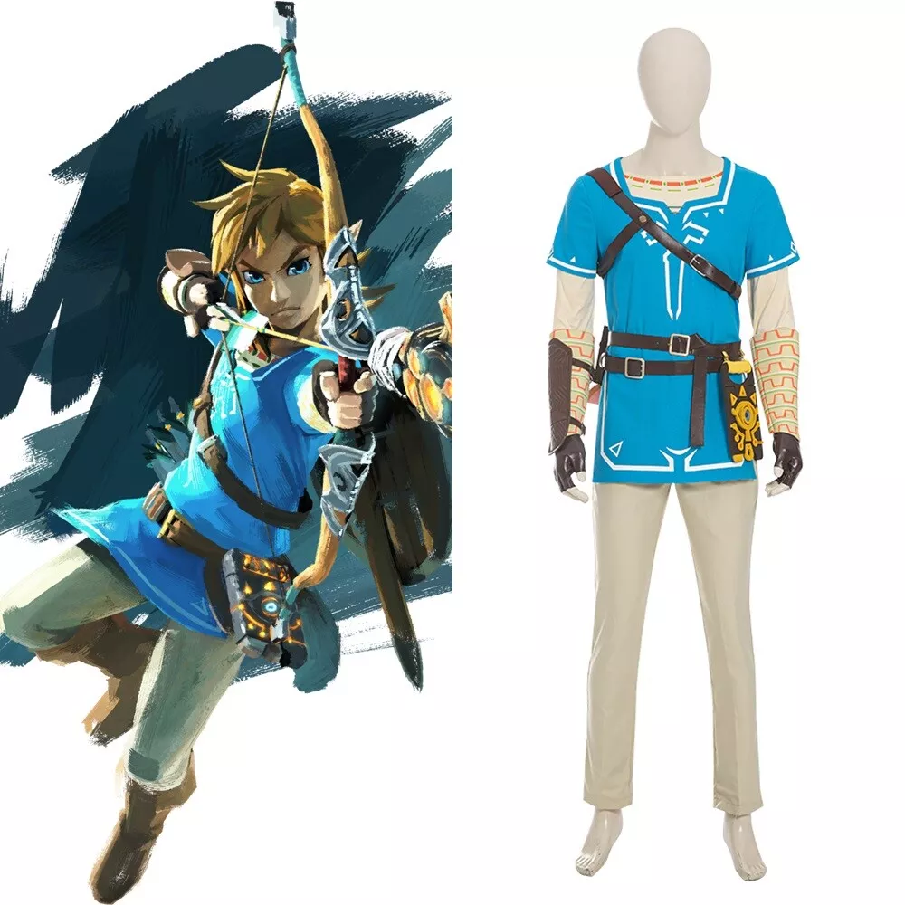 The Legend of Zelda Breath of the Wild Link cosplay Shirt costume