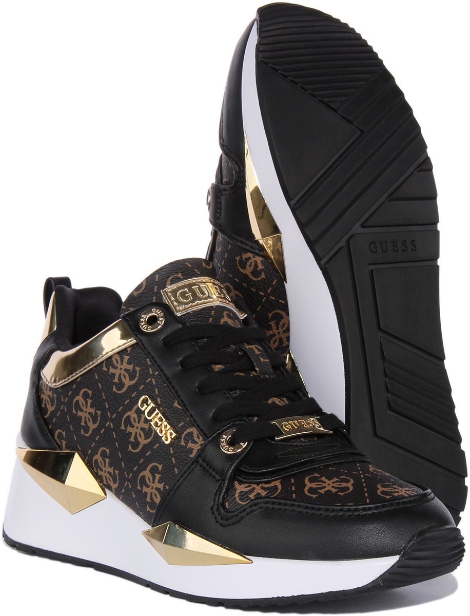 Dames Sneakers Guess Tallyn Sneakers Wit Guess Fl5Tlyfal12 Tallyn