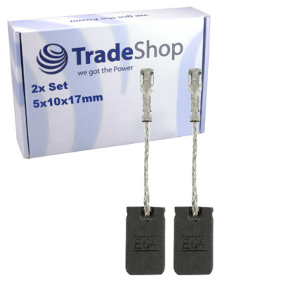 2x Kohlebürsten Motorkohlen 5x10x17mm für Bosch GGS 28 CE GGS 28 LC GGS 28 LCE