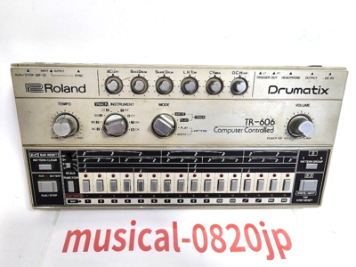 Roland TR-606 Drumatix Computer Controlled Drum Machine | eBay