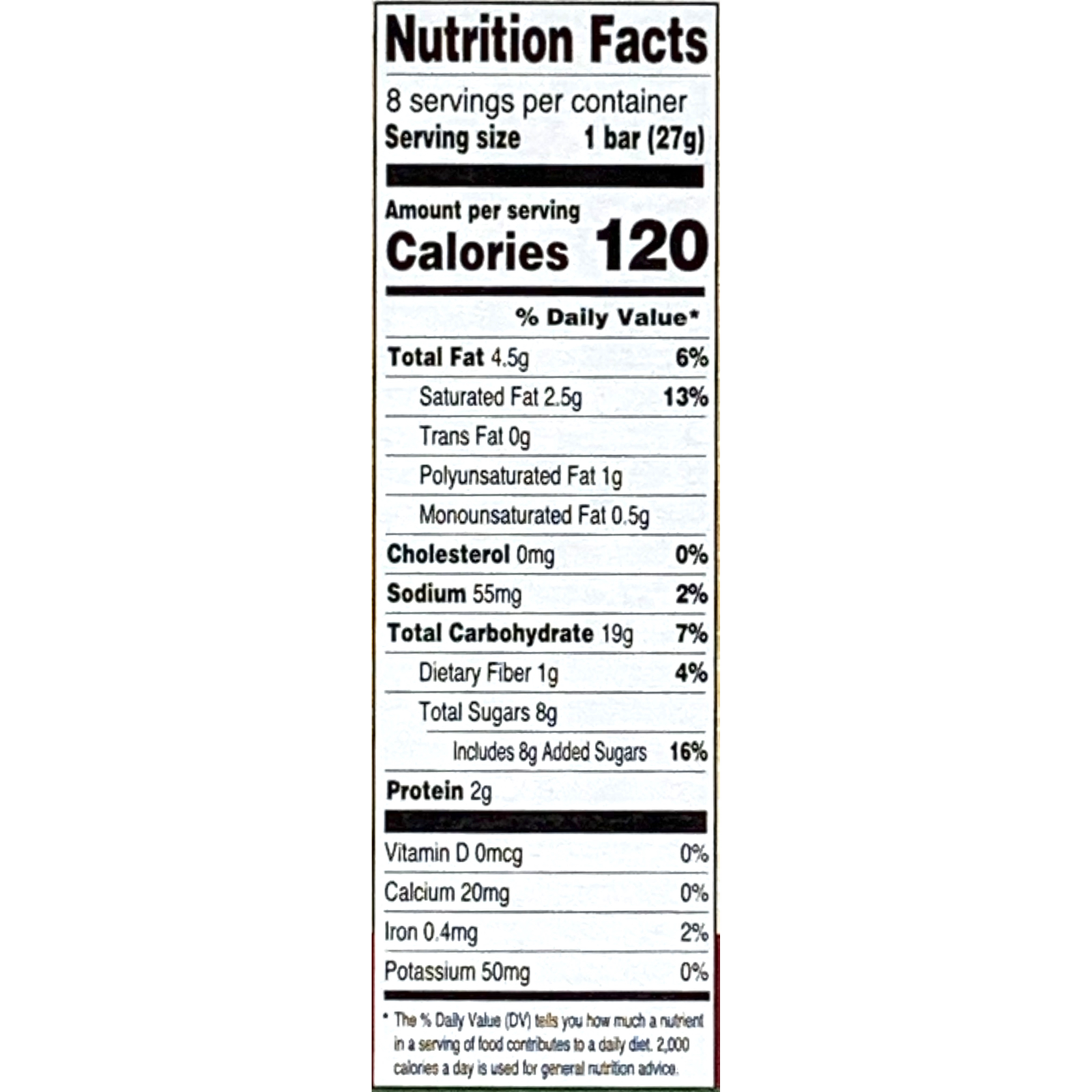 Sunbelt Bakery Gingerbread Chewy Granola Bars, 5 Boxes, 40 Total Bars