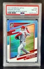 2021 Donruss Optic Shohei Ohtani #192 Carolina Blue & White PSA 8 NM-MT MVP