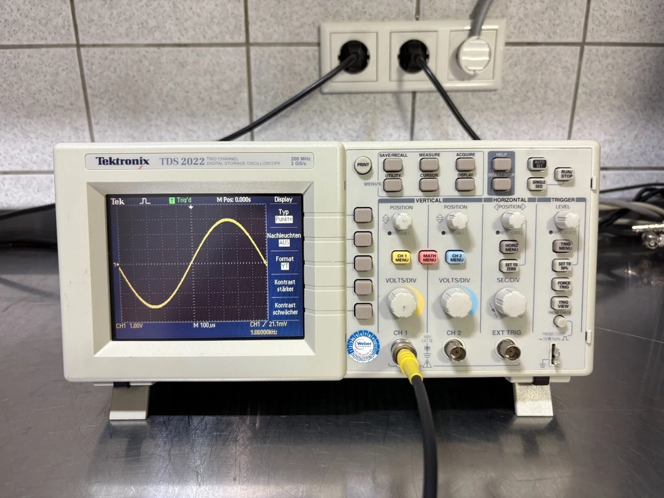 Tektronix TDS 2022 200 MHz 2Gs Oszilloskop mit 6 Monaten Garantie - Bild 4 von 4