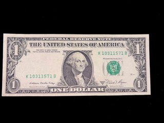 1981A $1 FRN Error Note Missing Treasury Seal XF