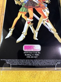 Magic Knight Rayearth Sega Saturn Complete Case and Manual CIB Amazing Condition