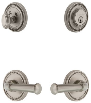 Grandeur SOLGEO_SP_ESET_234_LH Soleil Solid Brass Left Handed - Nickel