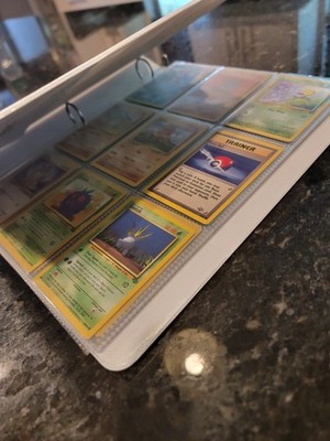 Pokemon Vintage & Mid Era Binder 99 Cards,  Base Set, Jungle, Dragon Vault, Etc