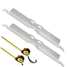 Upgraded Toe Plates Wheel Alignment Tool, Tool Plate With 2 Measuring Tapes