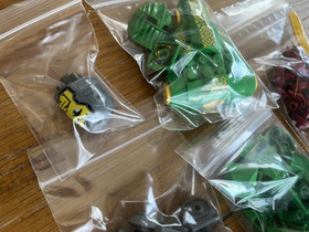 LEGO Castle: Rascus Green Knight - Set 8784 - Complete build but no cards/shield