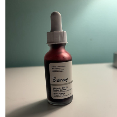 The Ordinary AHA 30% + BHA 2% Peeling Solution 10-Minute Exfoliating Facial Face