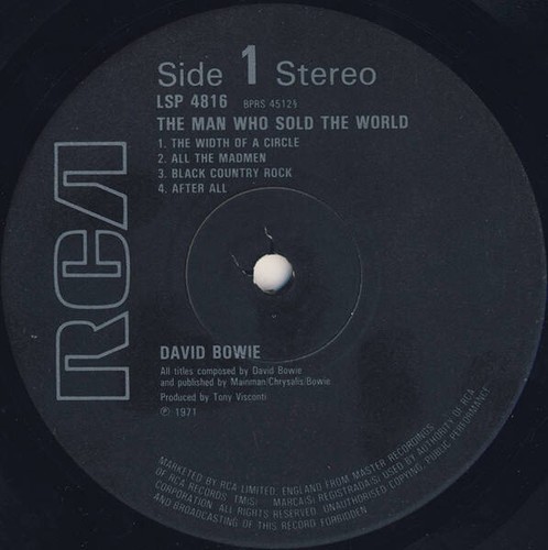 David Bowie - The Man Who Sold The World (VINYL) - Bild 3 von 5