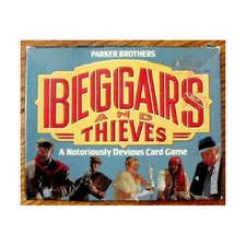 Parker Bros Boardgame Beggars and Thieves Box Fair/VG