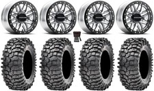 Raceline Ryno Bdlk 14" Mh Wheels 30" Roxxzilla 396 Tires Yamaha YXZ (2019+)