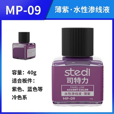 Stedi Panel Line Accent Color 40g for Model Weathering Color Panel Liner