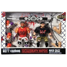 GCW Death Match 2-Pack (Matt Cardona & Nick Gage)   Toy Wrestling Figures