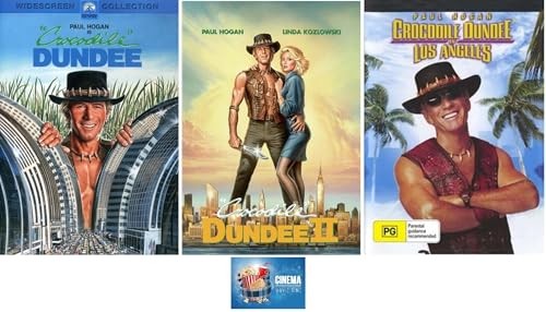 Crocodile Dundee Trilogy One Two Three 1 2 3 Paul Hogan 3 DVD Set New - Picture 1 of 1