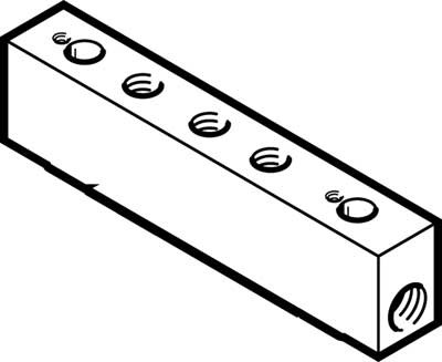 Placa de escape de prensa vertical Festo 574594 VABF-L1-P7A13-M7