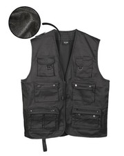 JAGD-U.ANGLERWESTE M.NETZFU.SCHWARZ Gr. L MIL-TEC