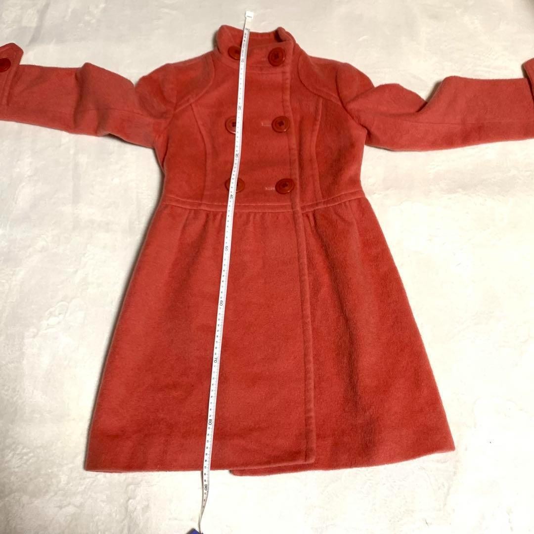 Burberry Blue Label Long Coat Toucan Blue Mohair Blend Size 36 For Women thumbnail 20