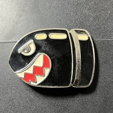 Nintendo Super Mario World Bullet Belt Buckle Enamel Metal 2007