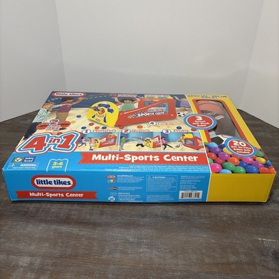 Little Tikes 4-in-1 / 3-in-1 Multi Sports Center New Sealed Ready