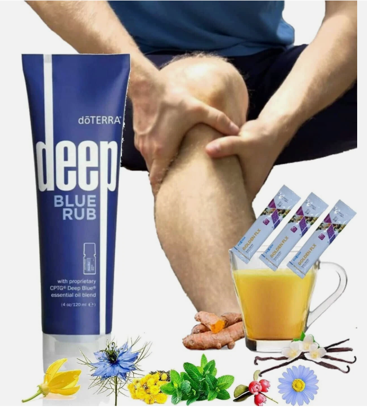 3 PACK DoTERRA Deep Blue doterra Rub Body Cream - 4 oz U.S. Stock