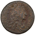 Ireland 1680 Charles II 1/2d Halfpenny Coin SCBC 6574 7.37g