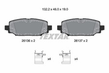 Bremsbelagsatz Scheibenbremse Hinterachse für JEEP WRANGLER IV