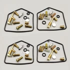 4 x Carburetor Repair Rebuild Kit For Kawasaki KZ440 KZ750 ZN700 LTD KZ 440 750