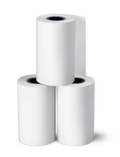 New Open Box -OEM- Staples Thermal Paper Rolls , 1-Ply, 2 1/4" x 50'- 50/Carton