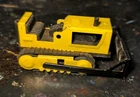 Vintage 1970's Tonka Yellow Mini Bulldozer Earthmover Tractor Die-Cast Metal