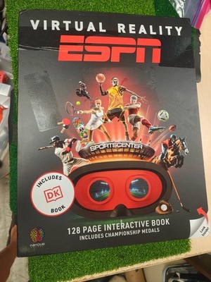 Abacus Brands Virtual Reality ESPN Gift Box - Illustrated Interactive VR Book