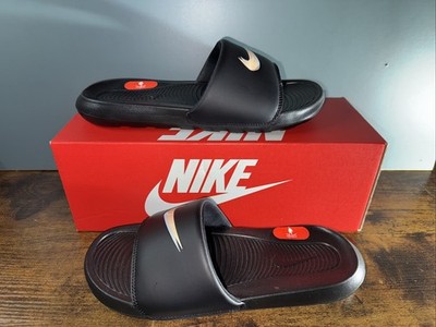 Nike Victori One Slide SWSH Men s Size US 7 UK 6 Black Authentic In Original Box