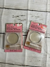 Vintage Revlon Super Rich Color Cr me Powder Shadow RARE x2 Not Quite White