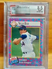 🔥 1993 SI for Kids Series 2 Nolan Ryan #168 ✅ BGS 8.5 Top BGS Grade!