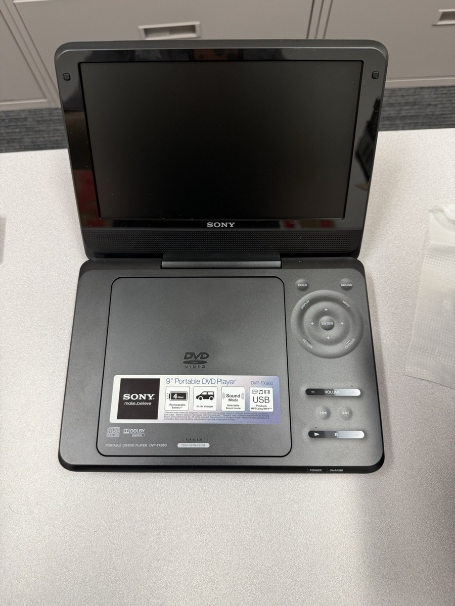 Sony DVP-FX980 Portable DVD Player with Screen (9